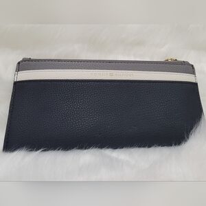 Tommy Hilfiger Black and Gray Wallet